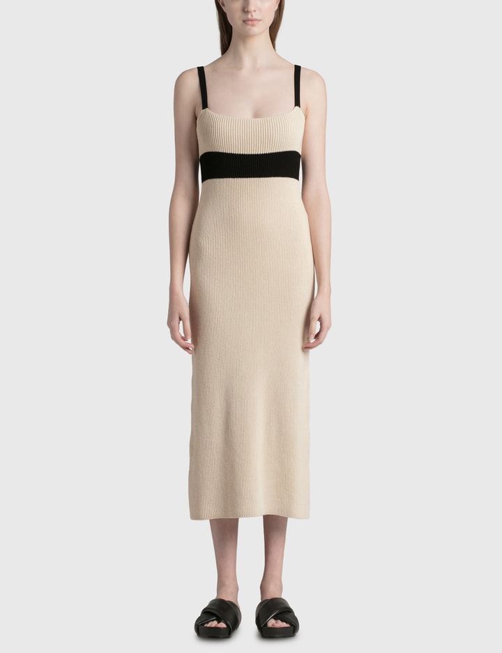 Jil Sander - Jil Sander+ Ribbed Sleeveless Dress | HBX Jil Sander - Jil Sander+ Ribbed Sleeveless Dress | HBX