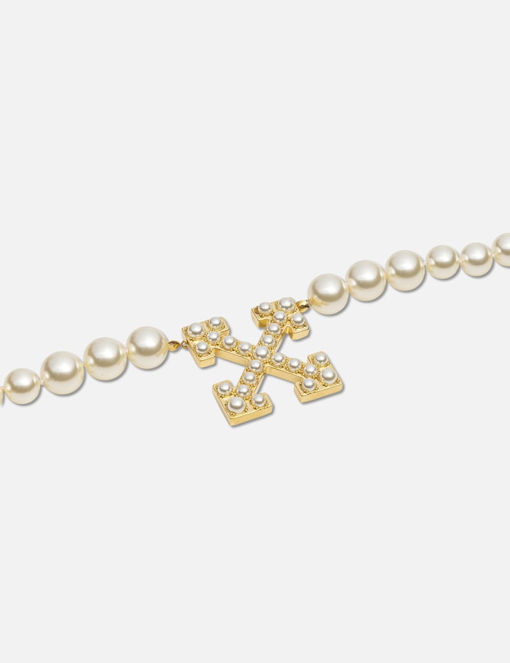 PEARLS PAVE' NECKLACE Placeholder Image