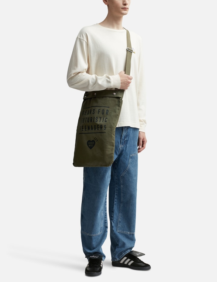 Shop Human Made 2way Shoulder Bag In Green