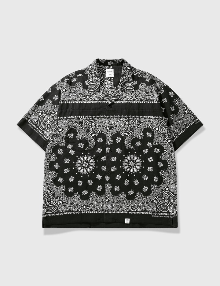 "Monk" Patch Worked Bandana Shirt Placeholder Image