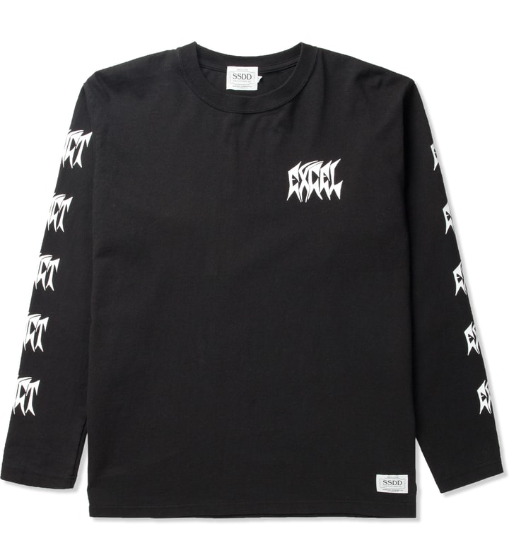 Black FUCT SSDD X EXCEL L/S T-Shirt Placeholder Image