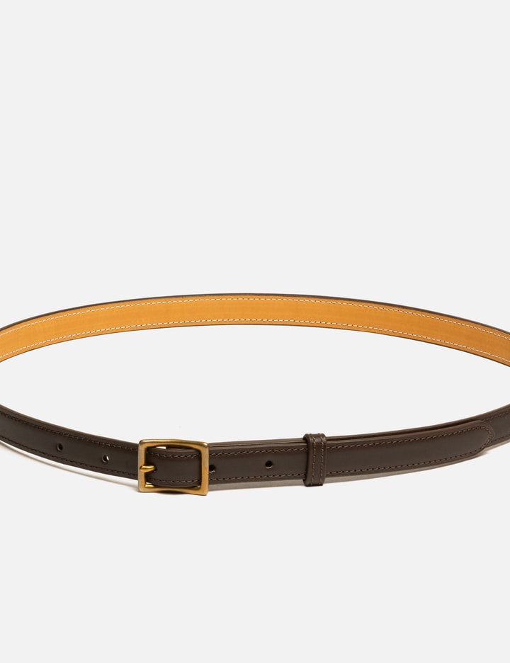 Kaptain Sunshine Narrow Calf Leather Belt