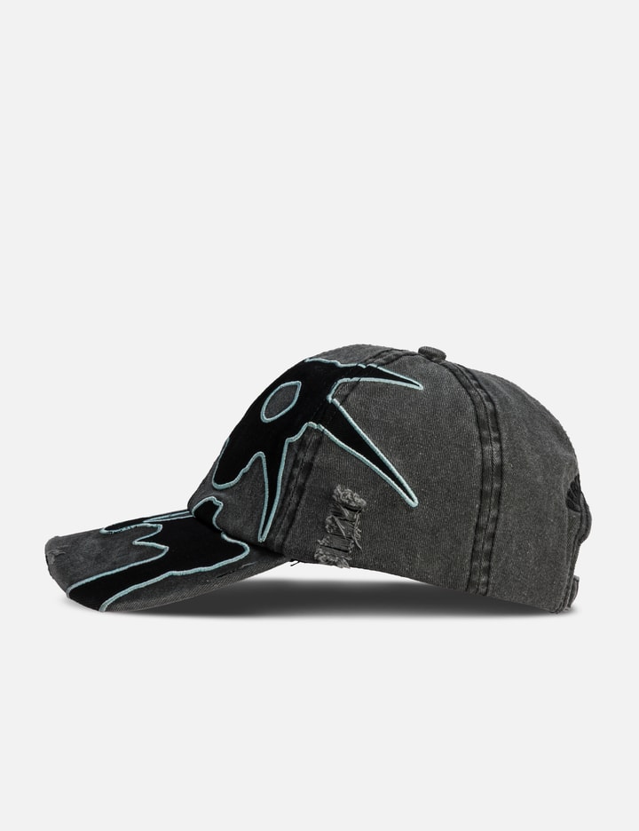 Locke Denim Applique Baseball Cap Placeholder Image