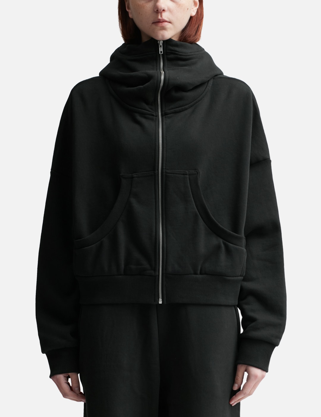 used】entire studios eternal zip soot s eternal zip washed black 