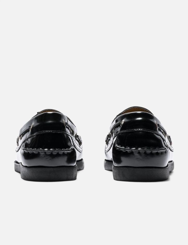 Toga Virilis Black Leather Loafer