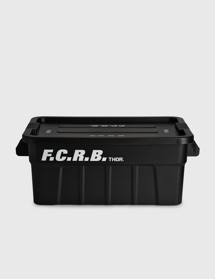 F.c. Real Bristol Thor. Fcrb Large Tote Storage Box In Black