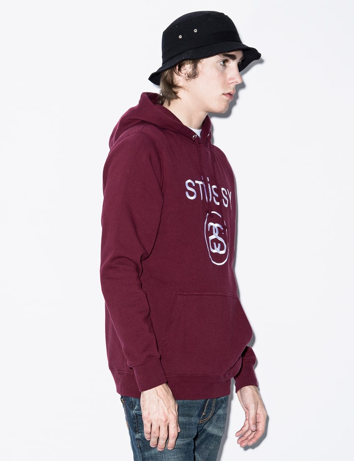 Maroon Stussy Link Emb. Hoodie Placeholder Image