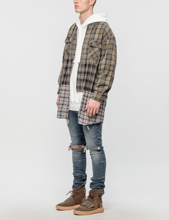 Short Extended Flannel Shirt Ver.1 (Size S) Placeholder Image