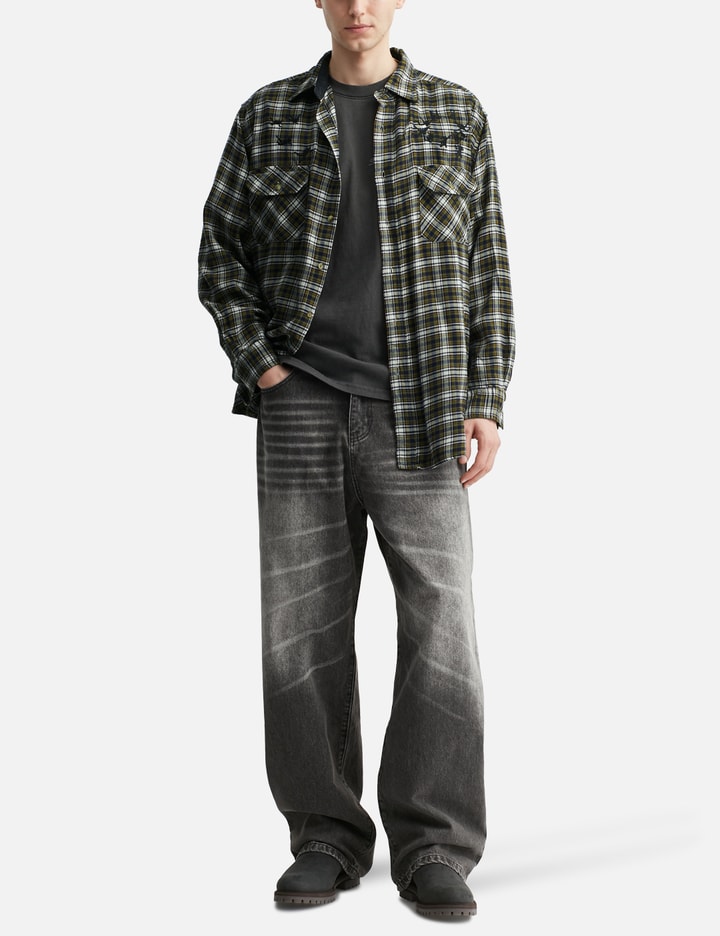 Upcycled Parachute Flannel Shirt Placeholder Image