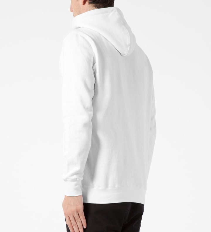 White Stussy Link Emb. Hoodie Placeholder Image