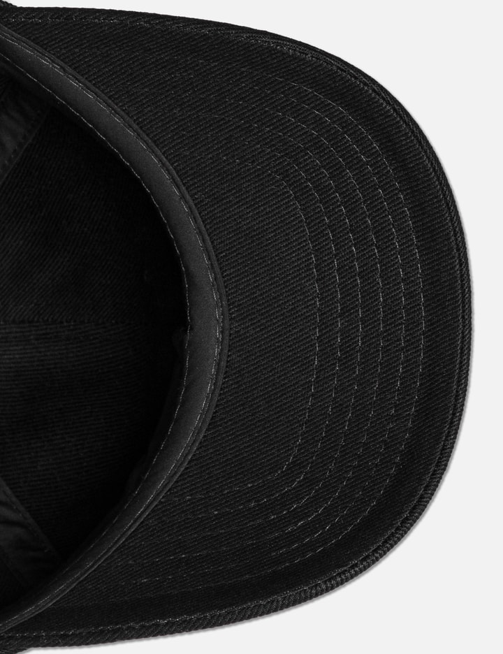 Shop Maison Kitsuné Large Fox Head Embroidery 6p Cap In Black
