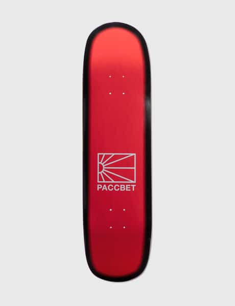 Rassvet Unisex Logo Board Wood Pool Shape Skateboard Deck 8.5"