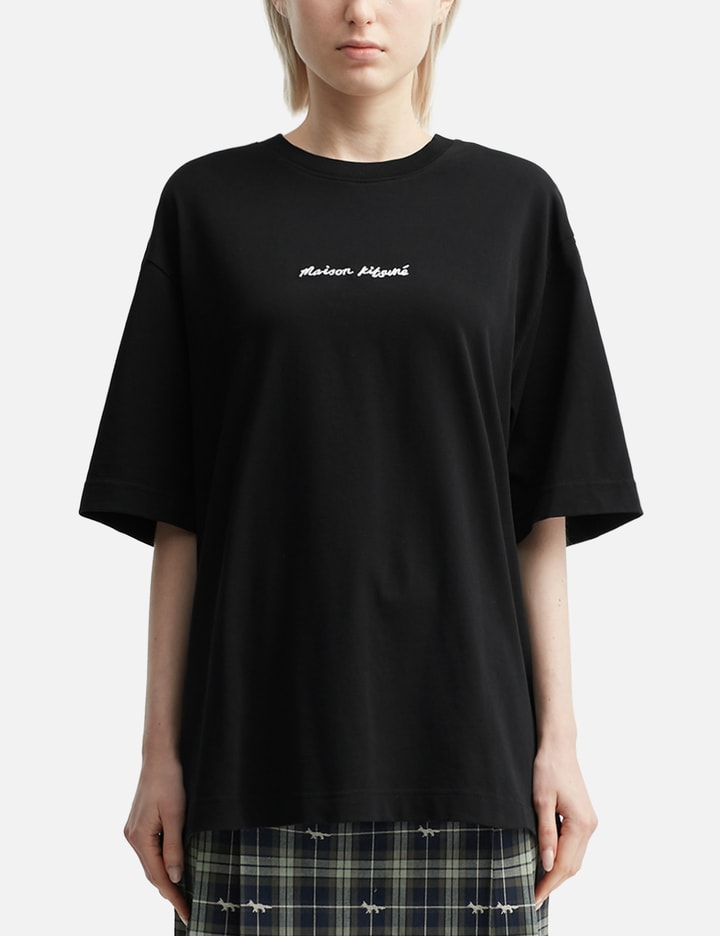 MAISON KITSUNE EMBROIDERY OVERSIZE TEE-SHIRT Placeholder Image