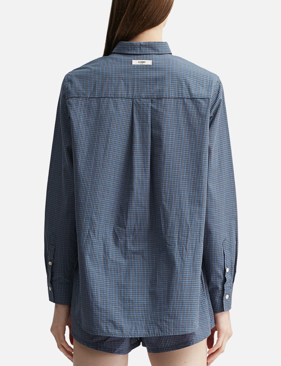 G Classic Embroidered Button-Up Shirt view 13