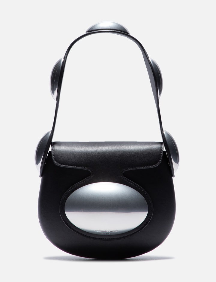 Shop Alexander Wang Dome Small Shoulder Bag In Black