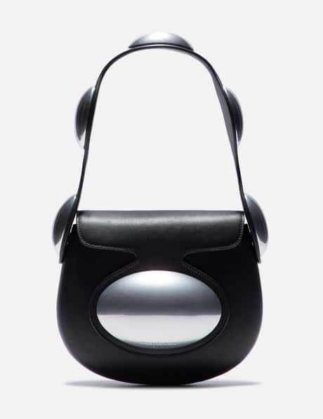 Rachel leather handbag By Far Black in Leather - 32580191