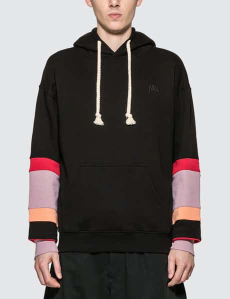 JW Anderson Color Block Sleeves Hoodie HBX