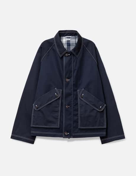 Thom Browne Typewriter Cloth Cropped Field Jacket