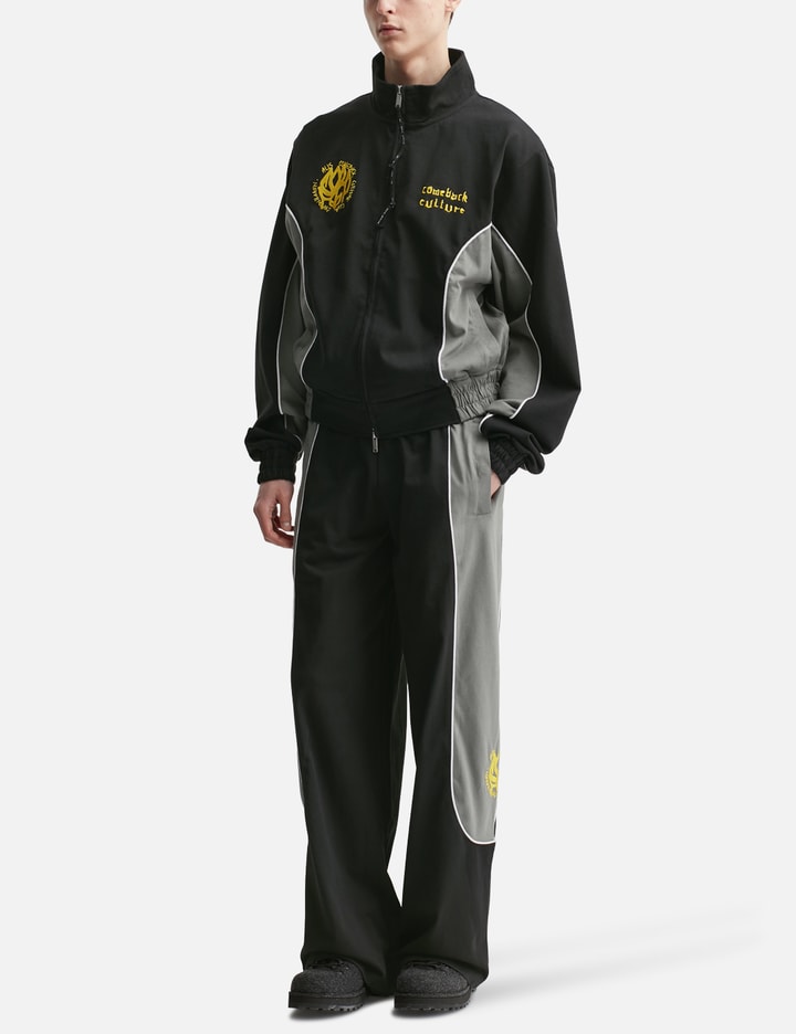 ALIS Yago Tony Fit Track Pants With Embroidery