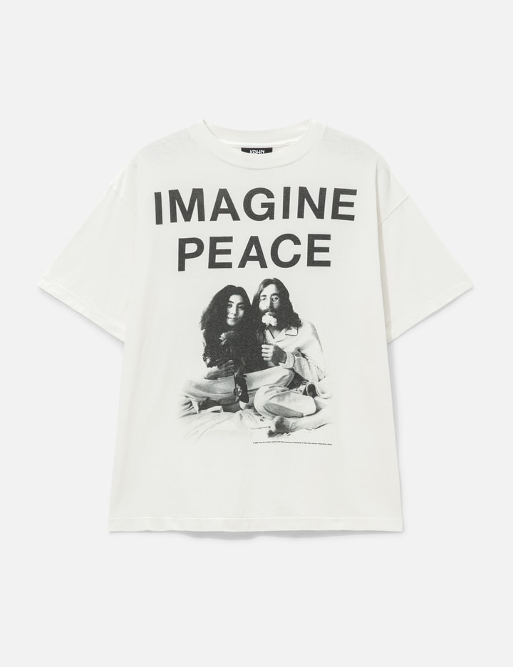 Saint Michael Saint Michael × John Lennon Imagine Peace Short Sleeves T-Shirt