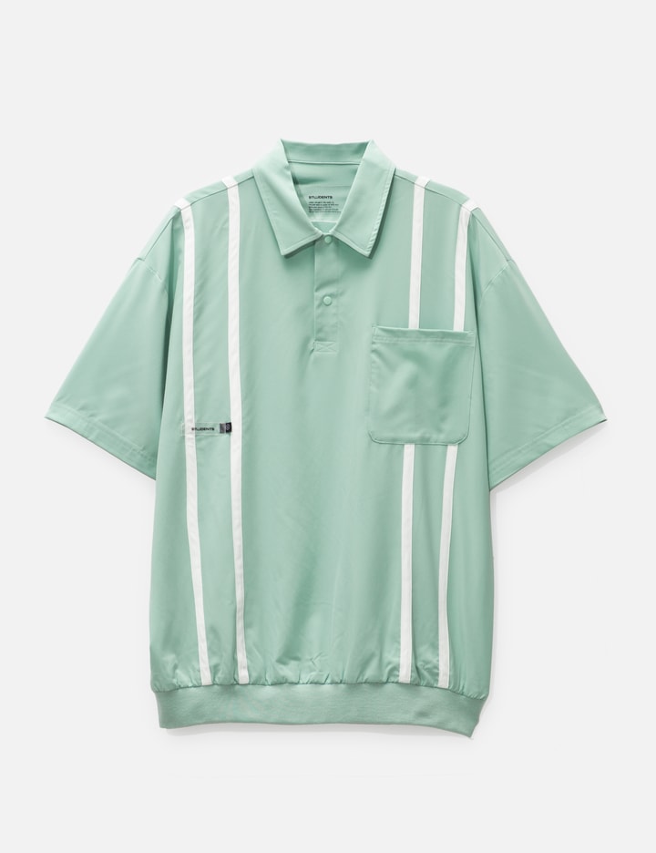 Students Golf Akers Poplin Popover Shirt In Green