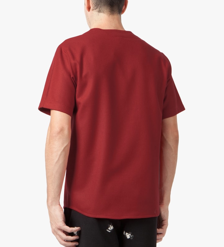 Red Cabernet Baseball Jersey Placeholder Image