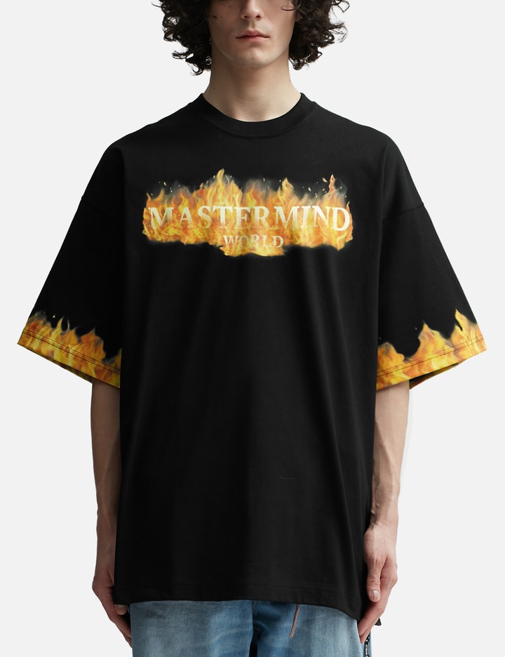 Oversized Fire Short Sleeve T-shirt Placeholder Image