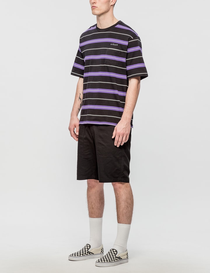 Alex Stripe S/S Crewneck T-Shirt Placeholder Image