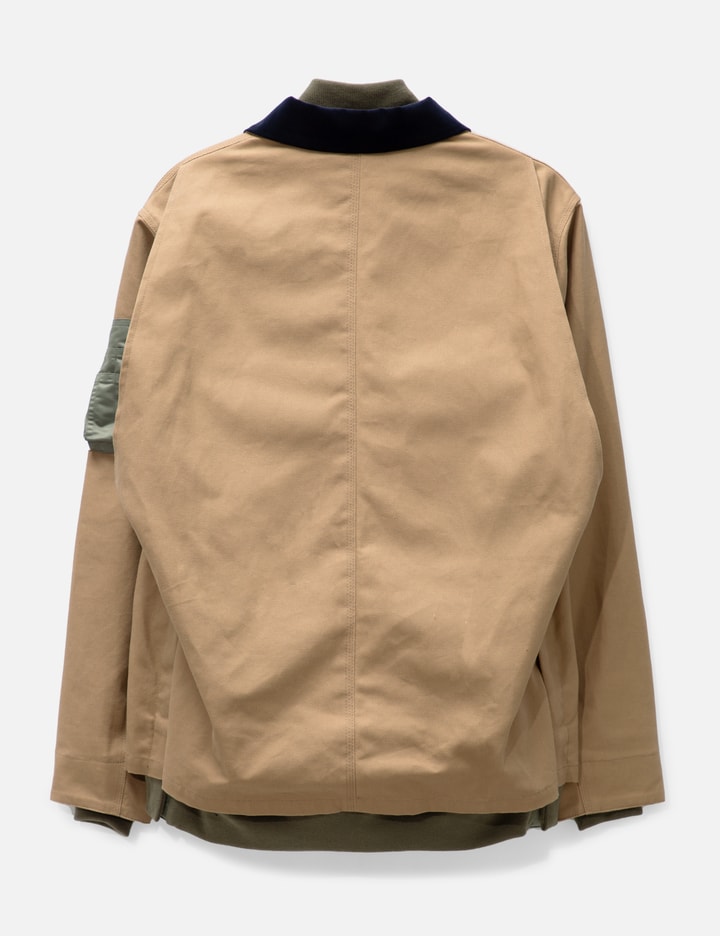 사카이 X 칼하트 WIP 캔버스 x MA-1 재킷 미시 Placeholder Image