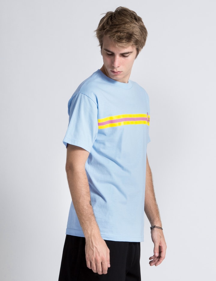 Powder Blue OF Horizontal Stripe T-Shirt Placeholder Image