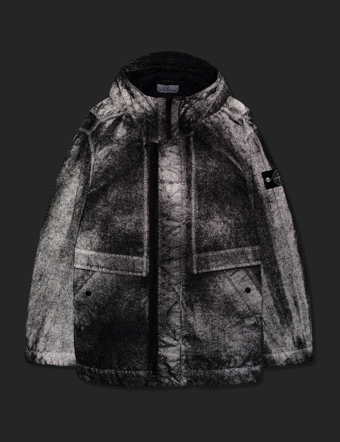 Dense Nylon-TC Hand Sprayed Reflective Jacket view 19