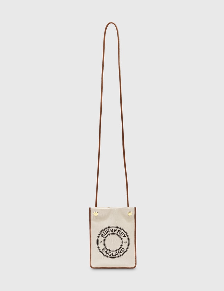 Small Logo Graphic Cotton Canvas Pouch Placeholder Image