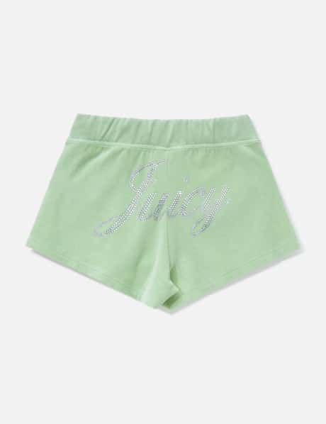 & Rich X Juicy Couture Script Velour Short view 8