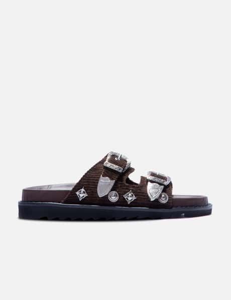 Toga Pulla Corduroy Sandal