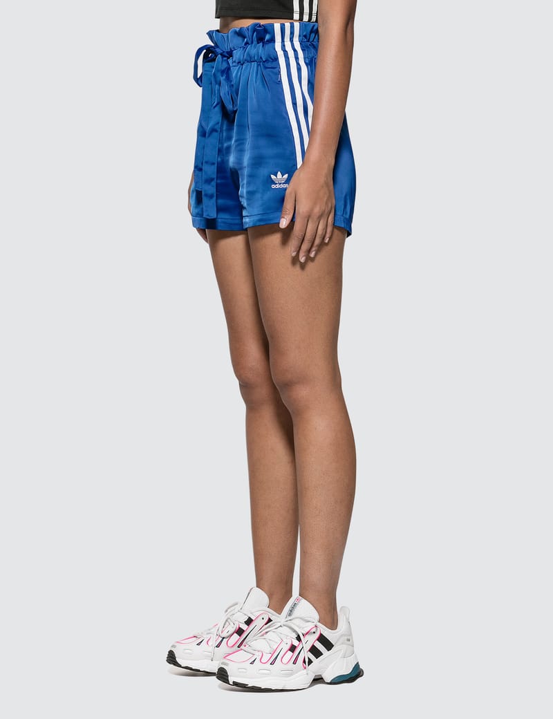 adidas originals satin shorts