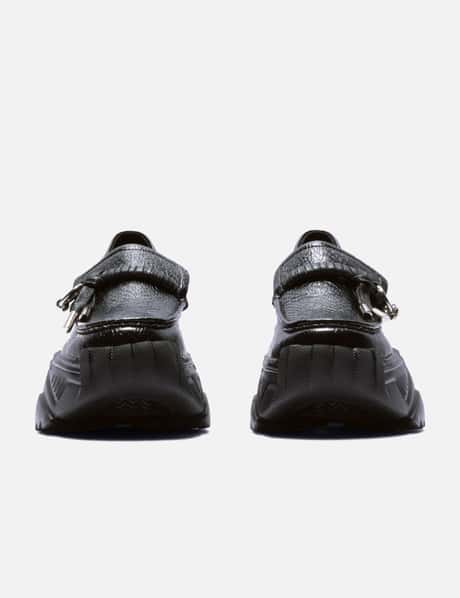 Platform Loafer Black view 7