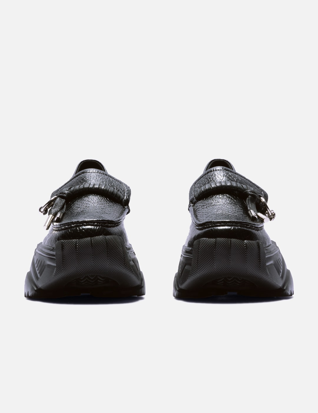 Platform Loafer Black view 8
