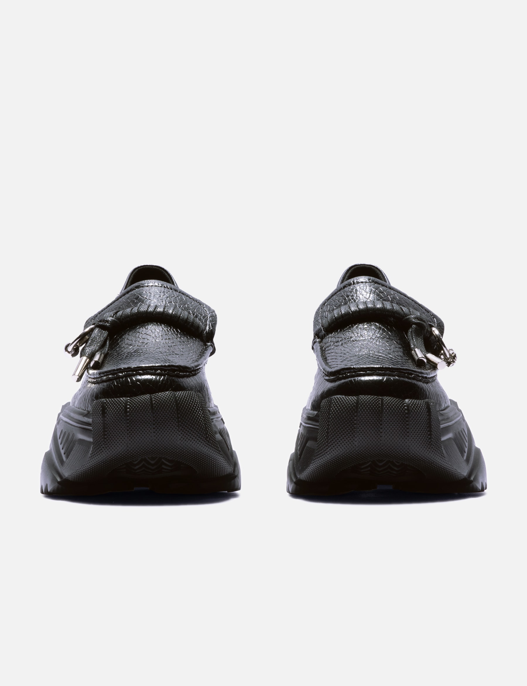 Platform Loafer Black view 14