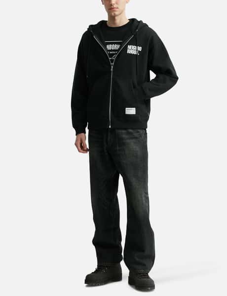 Classic Sweat Zip Hoodie Long Sleeves view 14