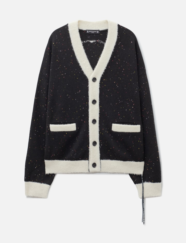 Mastermind Japan Cashmere Tweed Cardigan Oversized