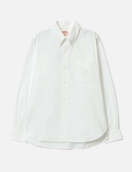 Brain Dead Brain Dead x Brooks Brothers California Selvedge Oxford Button Up Shirt