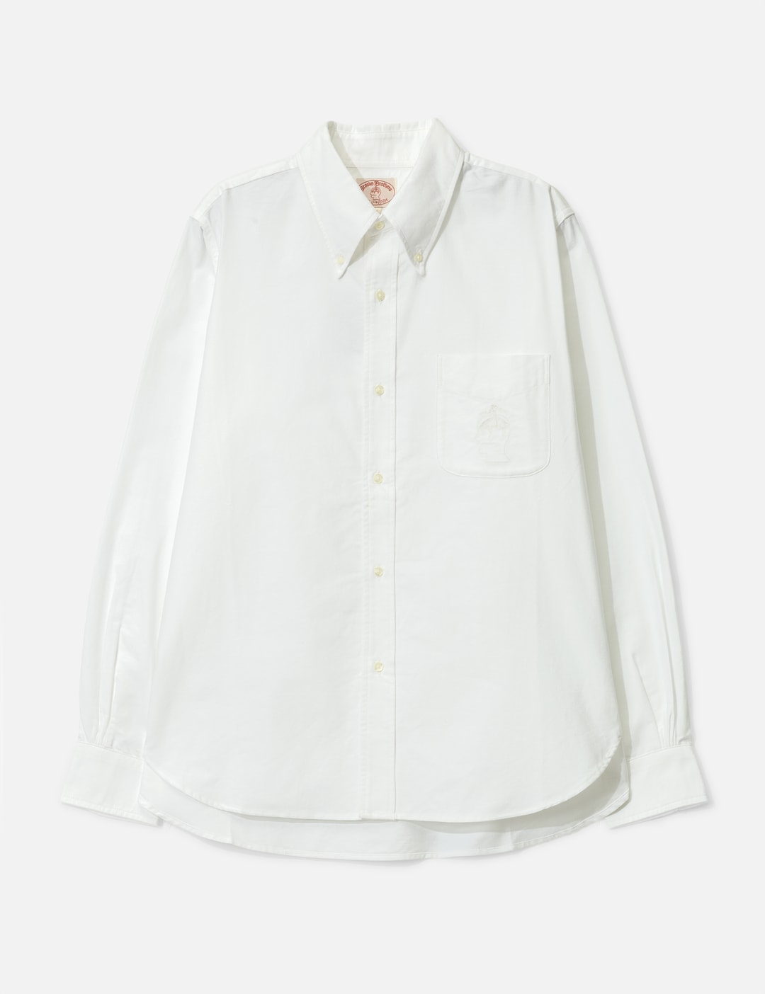 X Brooks Brothers California Selvedge Oxford Button Up Shirt view 7