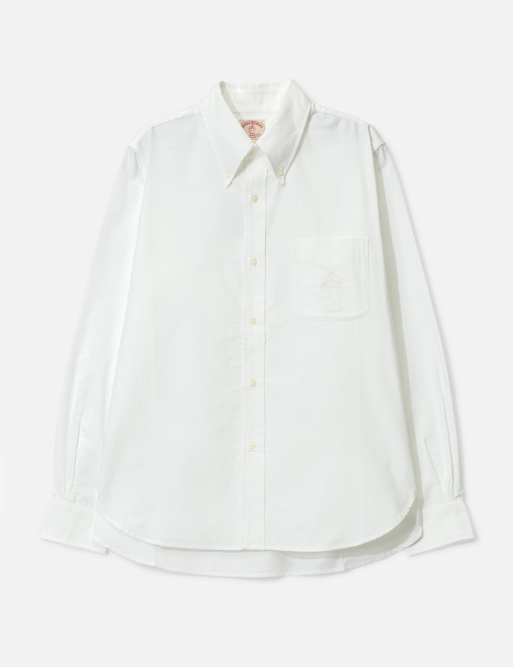 Brain Dead x Brooks Brothers California Selvedge Oxford Button Up Shirt Placeholder Image