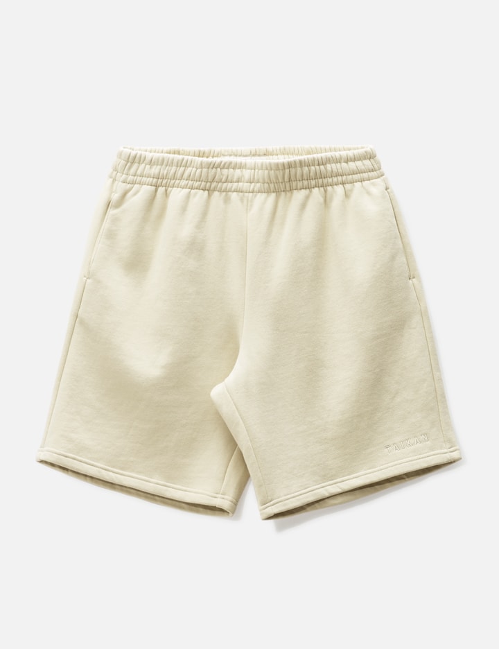 Taikan Fleece Shorts In White