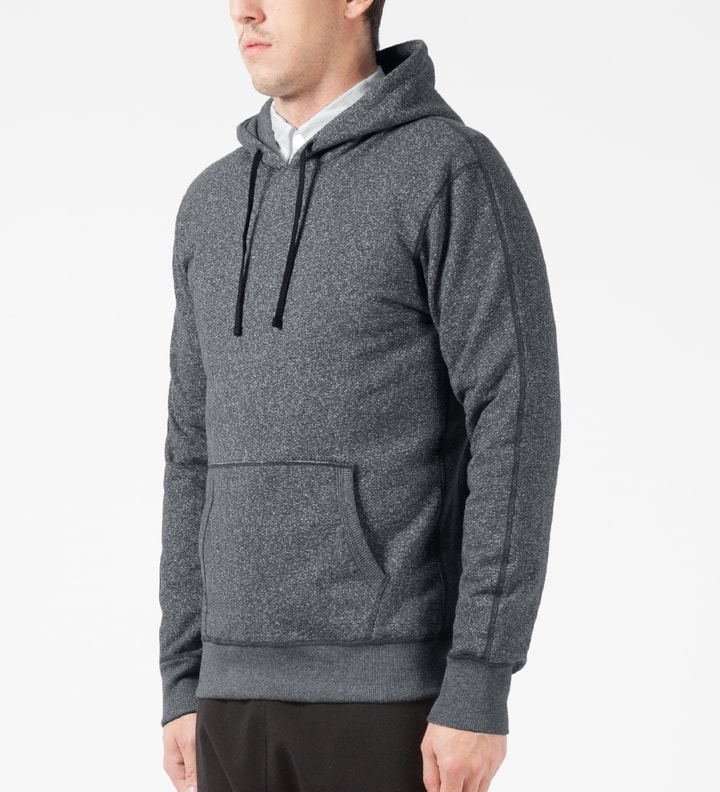 Charcoal RC-3261 Heavyweight Terry L/S Pullover Hoodie W/ Side Zip Placeholder Image