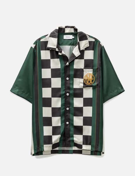 Rhude Race Flag Button Down