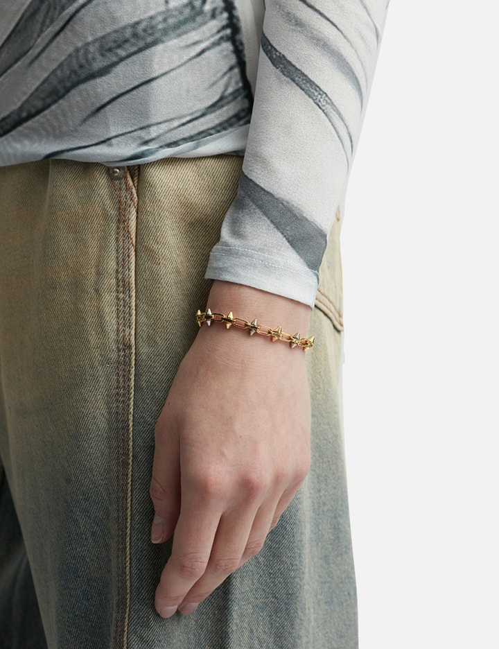 THIN SPIKE BRACELET Placeholder Image