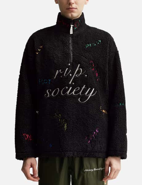Abc. R.I.P. Society Quarter Zip view 10