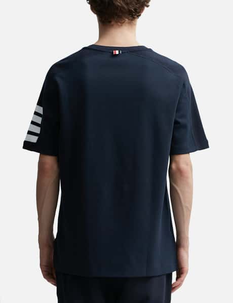 トム ブラウン - コットン 4BAR ショートスリーブ ボーダー Tシャツ | HBX