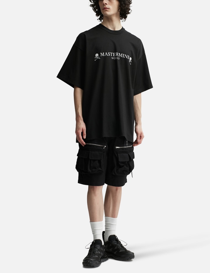 Shop Mastermind Japan Embroiderish Oversized T-shirt In Black